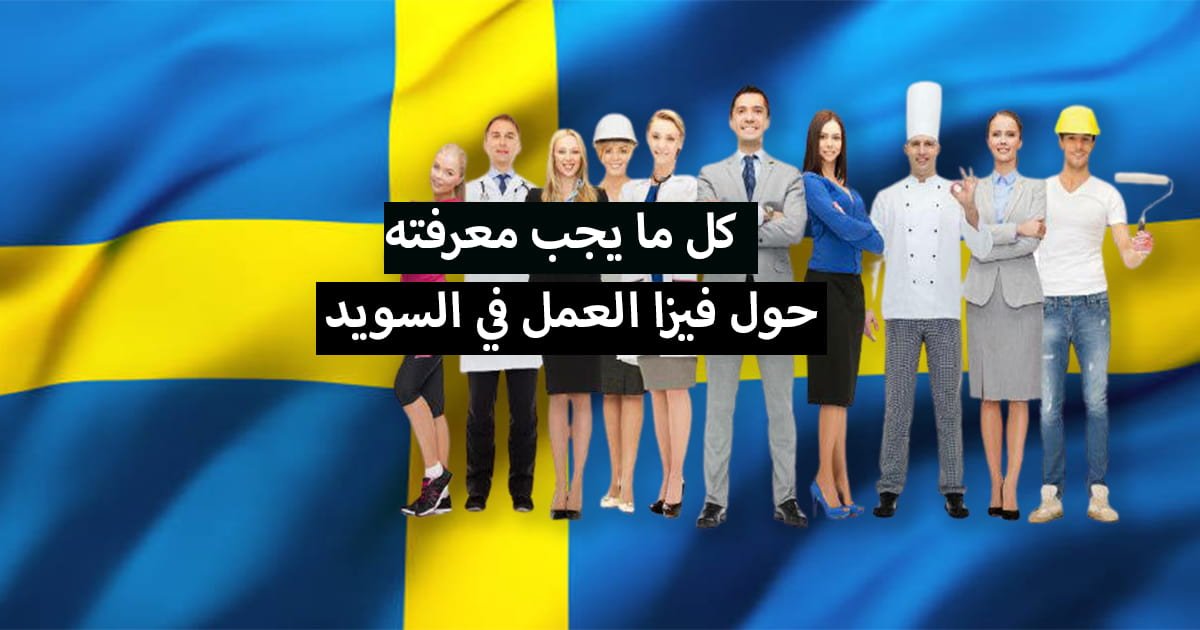 فيزا العمل في السويد ... كل ما يجب معرفته حول هدا الموضوع